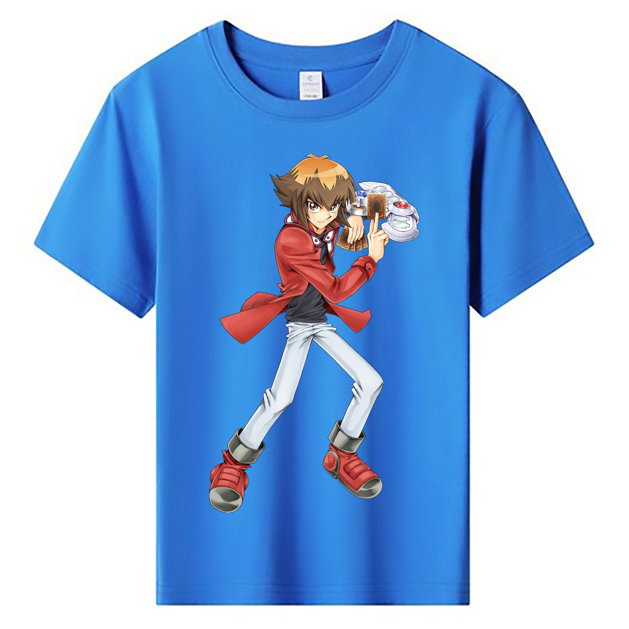 （画像用） 遊☆戯☆王 Yu-Gi-Oh! 綿100％キッズTシャツ（フロントプリント）